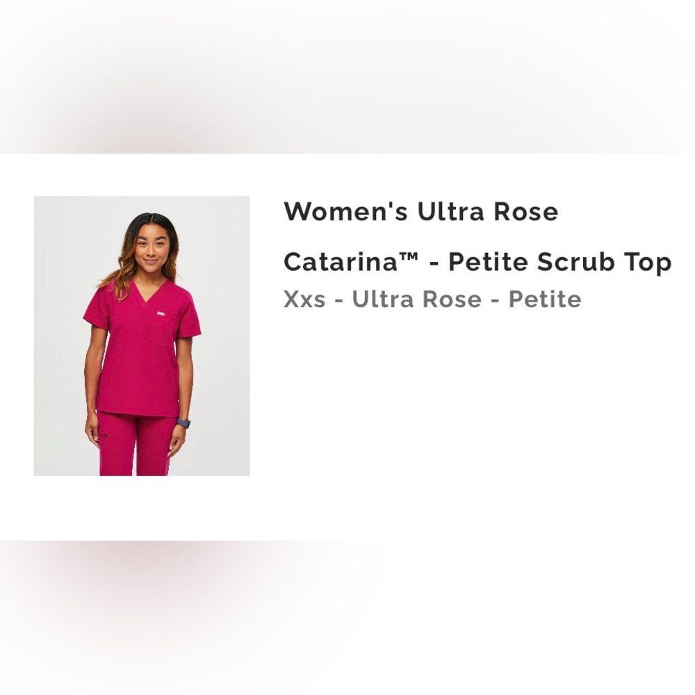 Figs Women’s Ultra Rose Scrub Top & Jogger SET